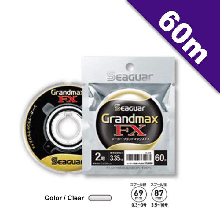 Seaguar SEAGUAR GRAND MAX FX #6.0 - 60m CLEAR