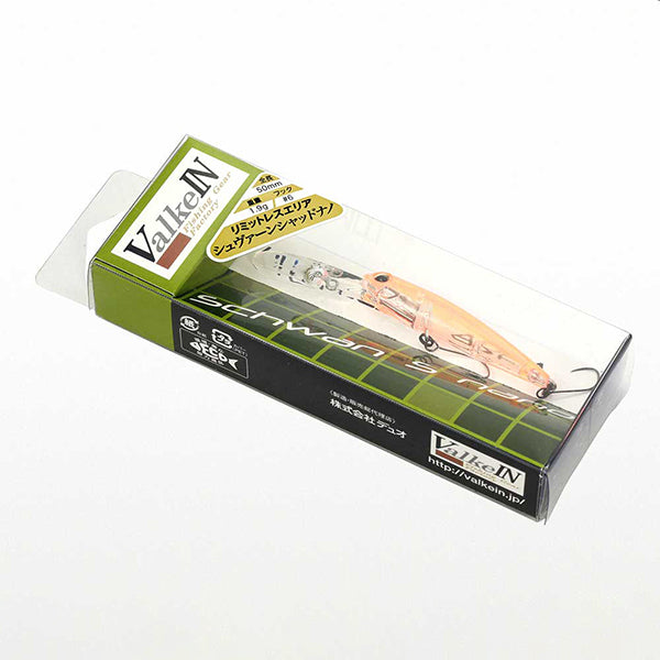 VALKEIN SCHWAN S nano 50mm : 1.9g Floating C198 CORE LIME GLOW