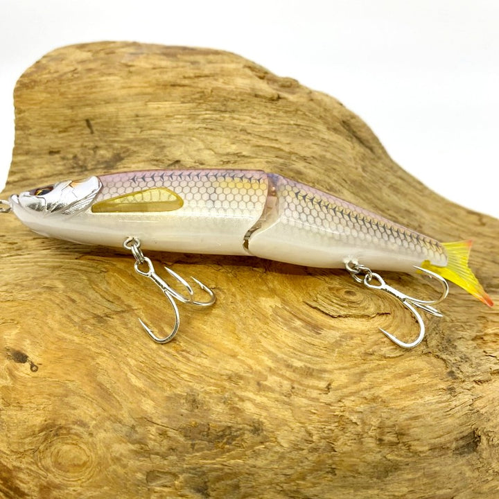 TREFLE CREATION MIRAGE JT 128 S 128mm, 28g Sinking CLEAR PEARL AJI