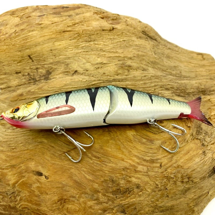 TREFLE CREATION MIRAGE JT 128 S 128mm, 28g Sinking YELLOW PERCH