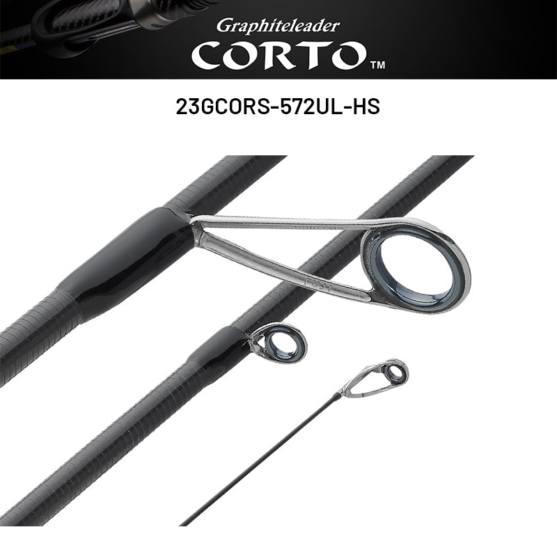 OLYMPIC Graphiteleader CORTO 23GCORS-572UL-HS (2 pieces, Spinning)