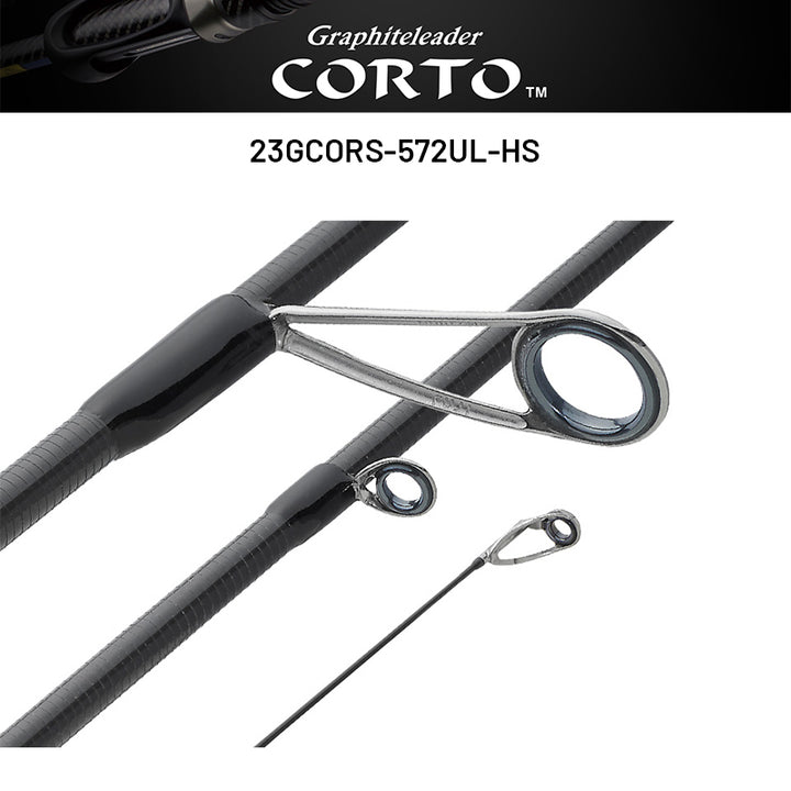 OLYMPIC Graphiteleader CORTO 23GCORS-572UL-HS (2 pieces, Spinning)