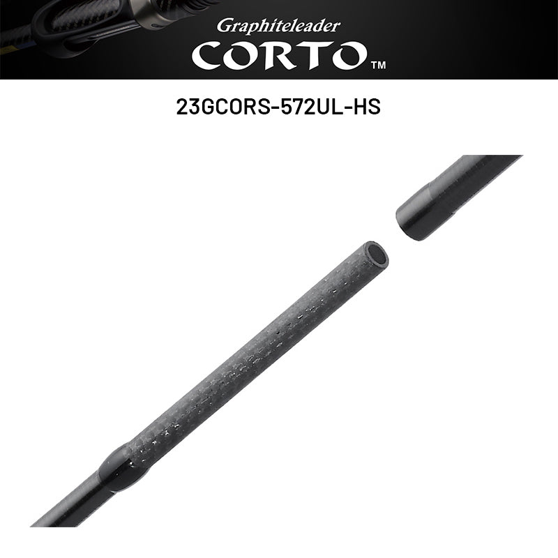 OLYMPIC Graphiteleader CORTO 23GCORS-572UL-HS (2 pieces, Spinning)