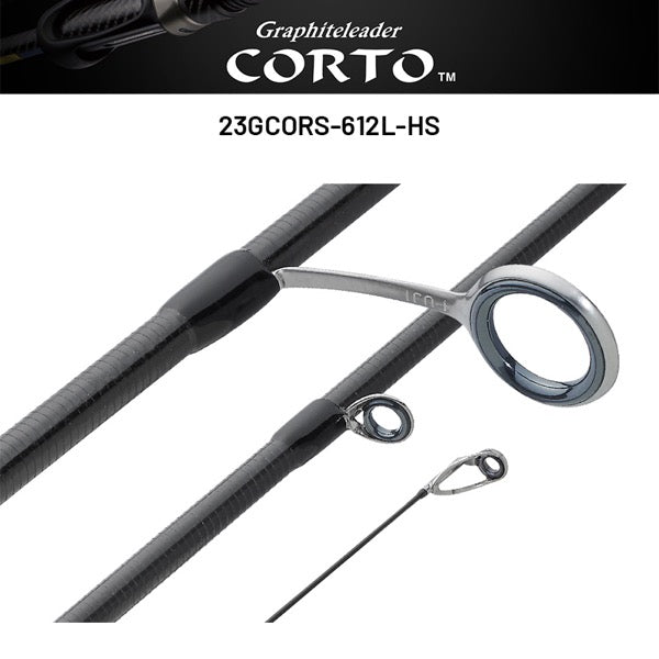 OLYMPIC Graphiteleader CORTO 23GCORS-612L-HS (2 pieces, Spinning)