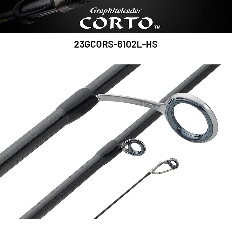 OLYMPIC Graphiteleader CORTO 23GCORS-6102L-HS (2 pieces, Spinning)