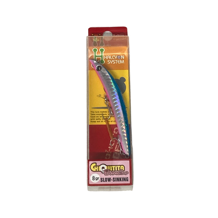 Halcyon System CHIQUITITA BAMBI 92SL-S 92mm : 8g SLOW SINKING #H-BLPK