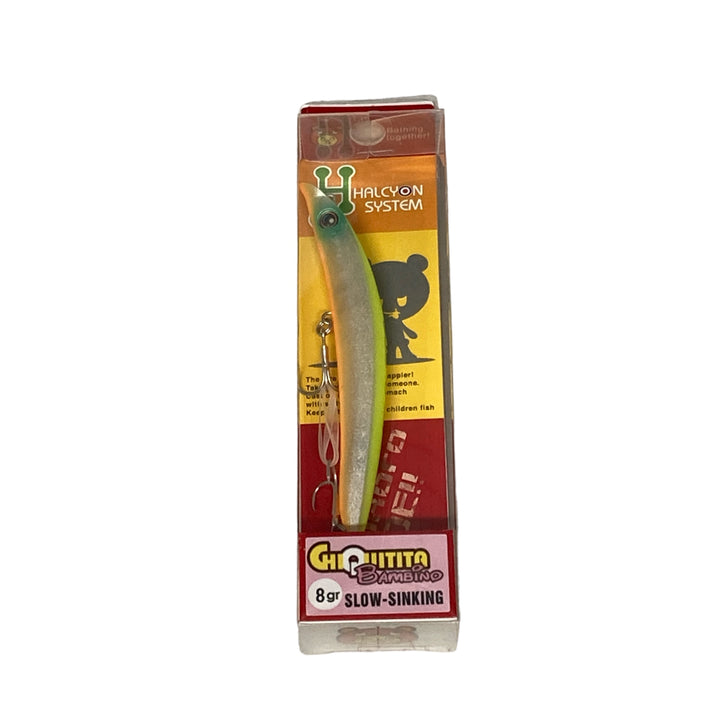 Halcyon System CHIQUITITA BAMBI 92SL-S 92mm : 8g SLOW SINKING #MTGLP-COR
