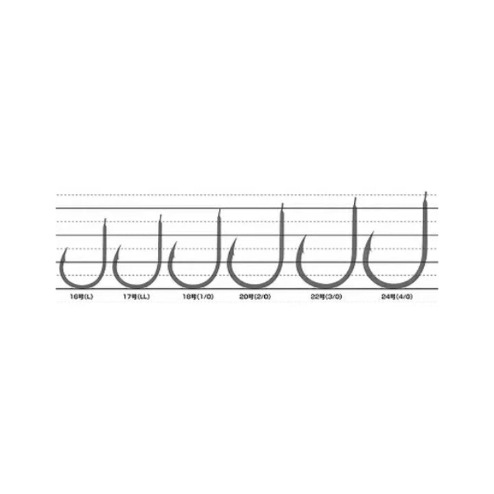 XESTA W CLAW SLOW TUNE COMPLETE L 3cm : PE - #16 (2 pcs/pack)