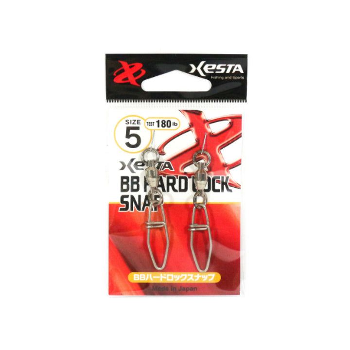 XESTA BB HARD LOCK SNAP #5 (2 pcs/pack)