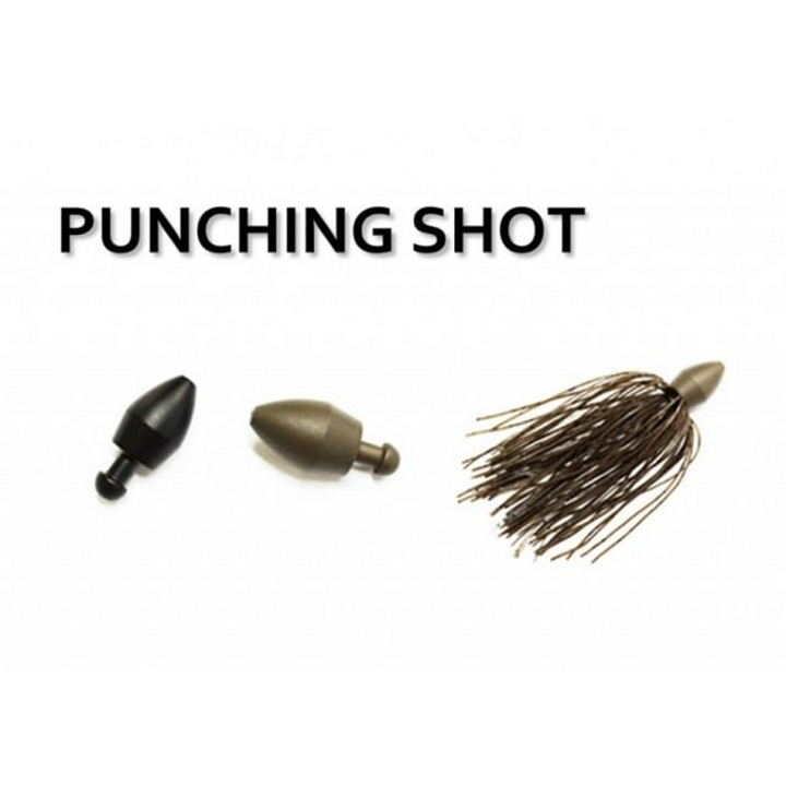 reins PUNCHING SHOT SINKER 1oz (1pce/pack) GREEN PUMPKIN