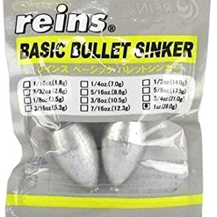 reins BASIC BULLET SINKER 1.2oz