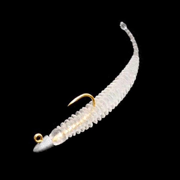 GEECRACK PIKUPIKU PINTAIL 3" (8 pcs/pack) #S500 NEON SHIRASU GLOW