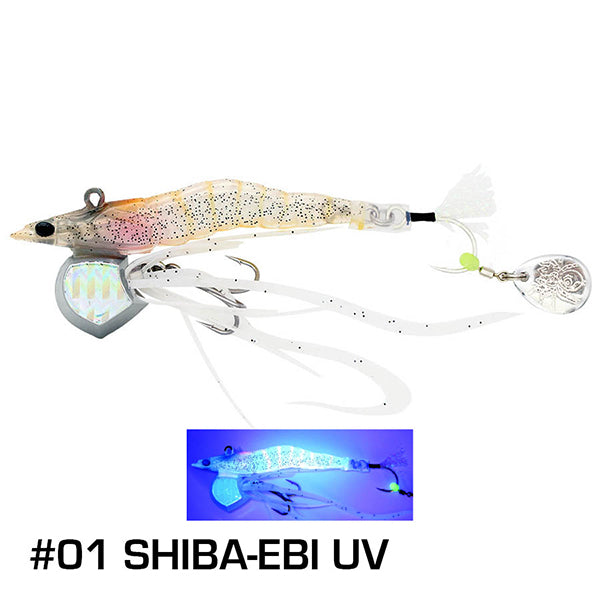 LITTLE JACK EBINEM 30g 60.5mm : 30g Sinking #01 SHIBA-EBI UV
