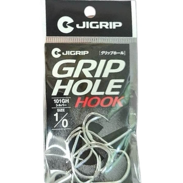 JIGRIP GRIPHOLE #2/0 101GH SILVER
