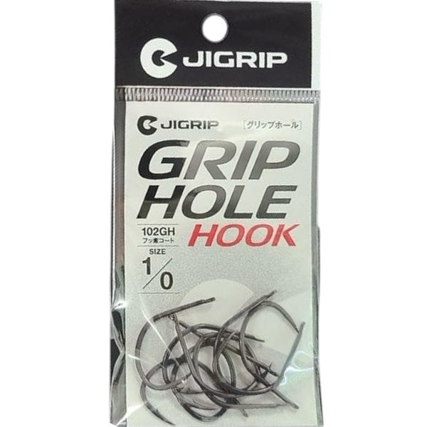 JIGRIP GRIPHOLE #4/0 102GH Fluorine Coat