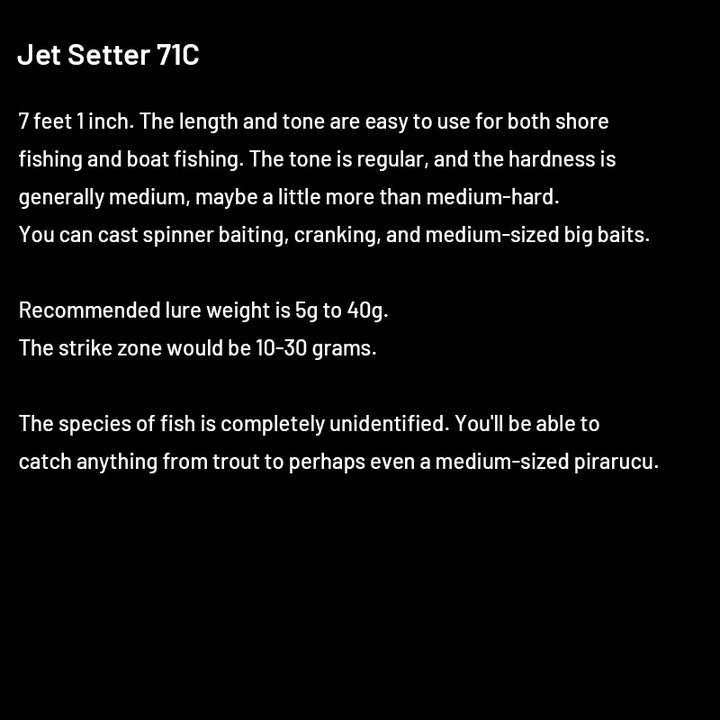Jet Slow Jet Setter Jet Setter 71C (4 pieces, Casting)