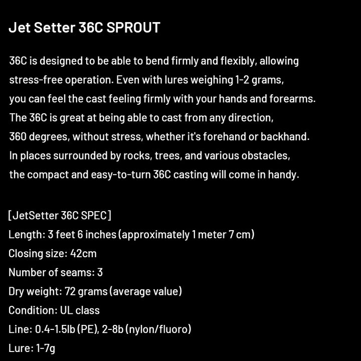 Jet Slow Jet Setter Jet Setter 36C SPROUT (3 pieces, Casting)