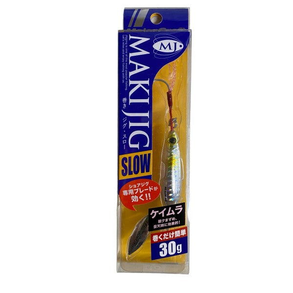 Major Craft MAKI-JIG SLOW 30g 30.0g #008 SILVER(UV)
