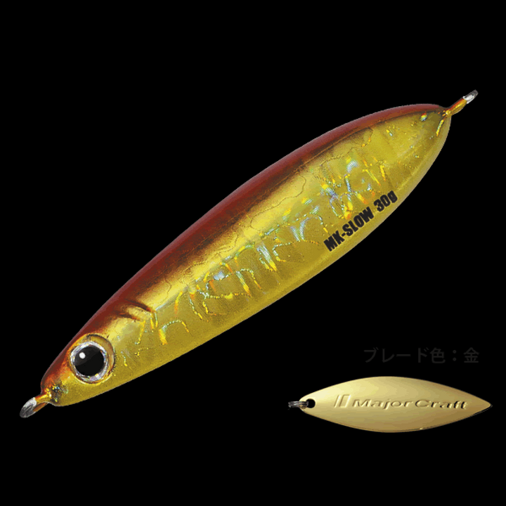 Major Craft MAKI-JIG SLOW 40g 40.0g #003 RED GOLD