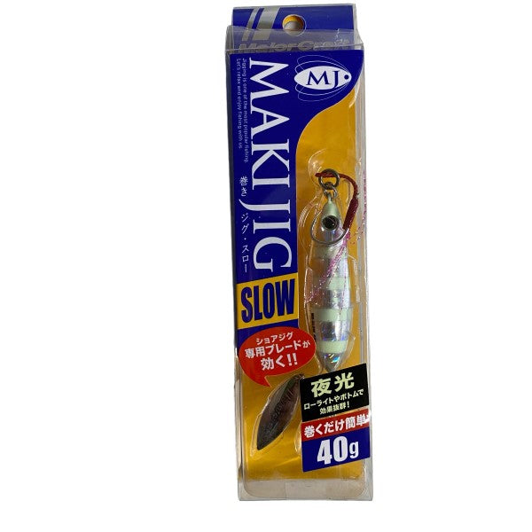 Major Craft MAKI-JIG SLOW 40g 40.0g MAKI-SLW40 #007 ZEBRA GLOW