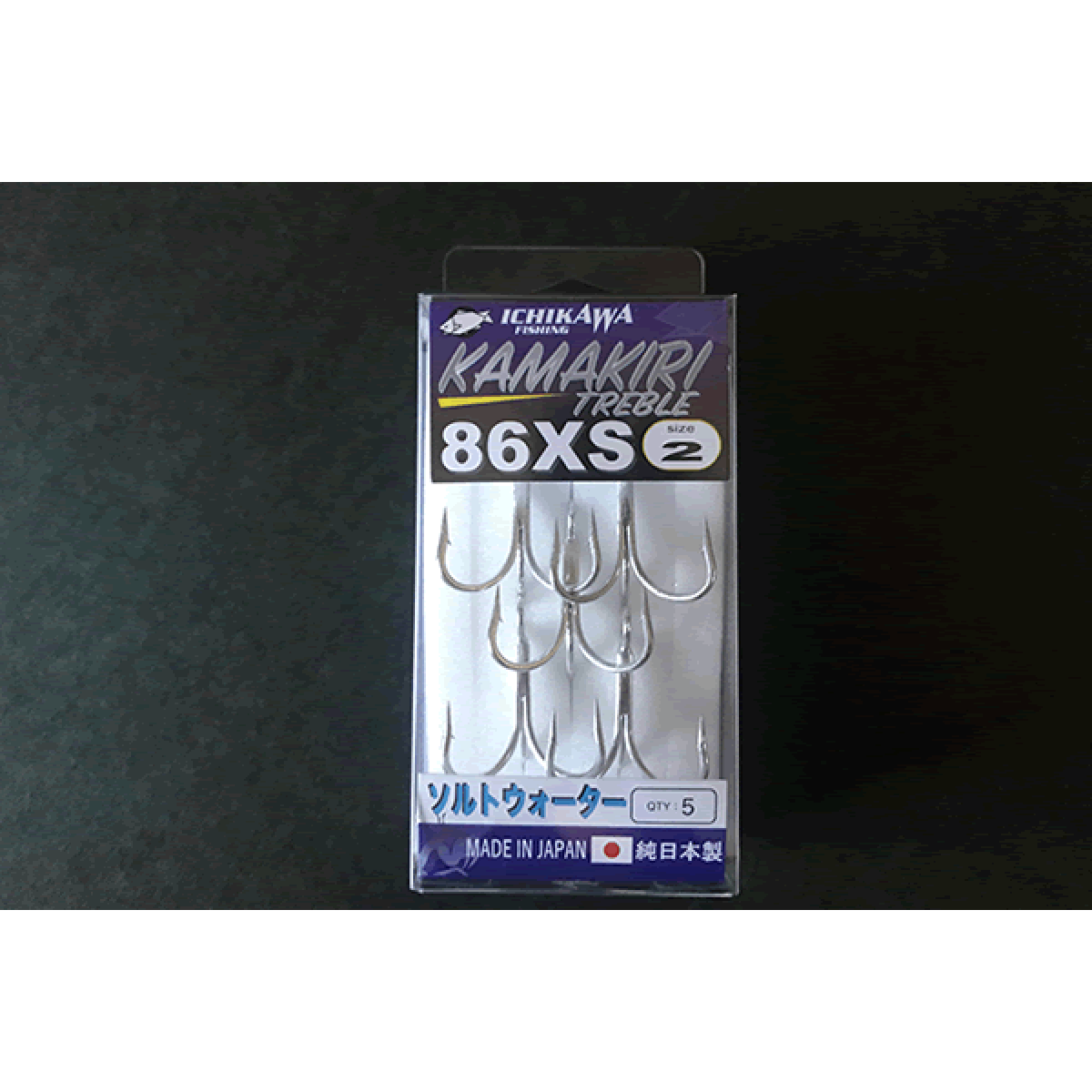 ICHIKAWA KAMAKIRI TREBLE 86XS #4 : 0.74g (6 pcs/pack)