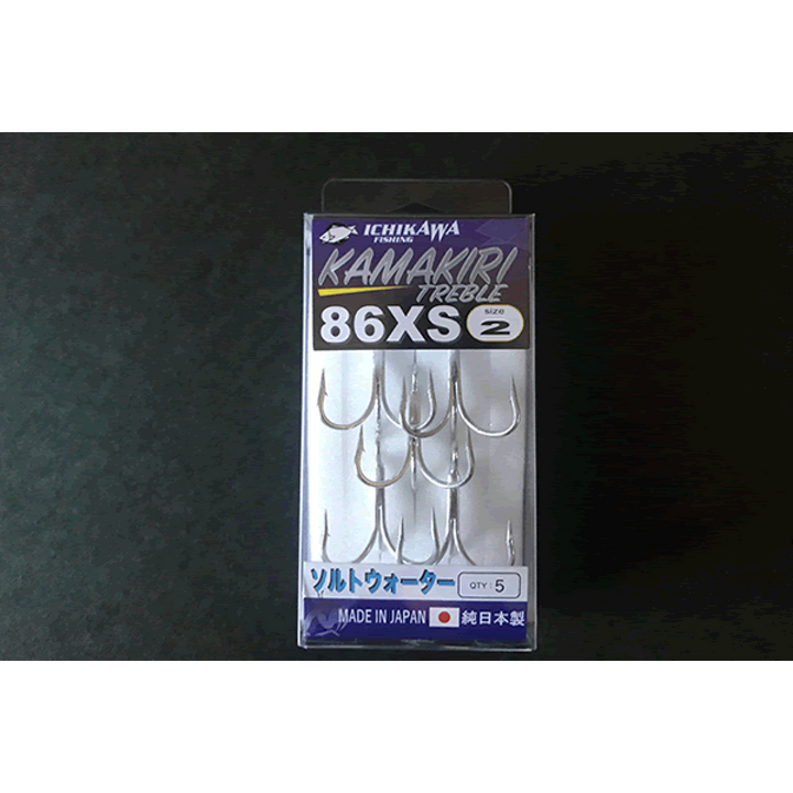 ICHIKAWA KAMAKIRI TREBLE 86XS #4 : 0.74g (6 pcs/pack)