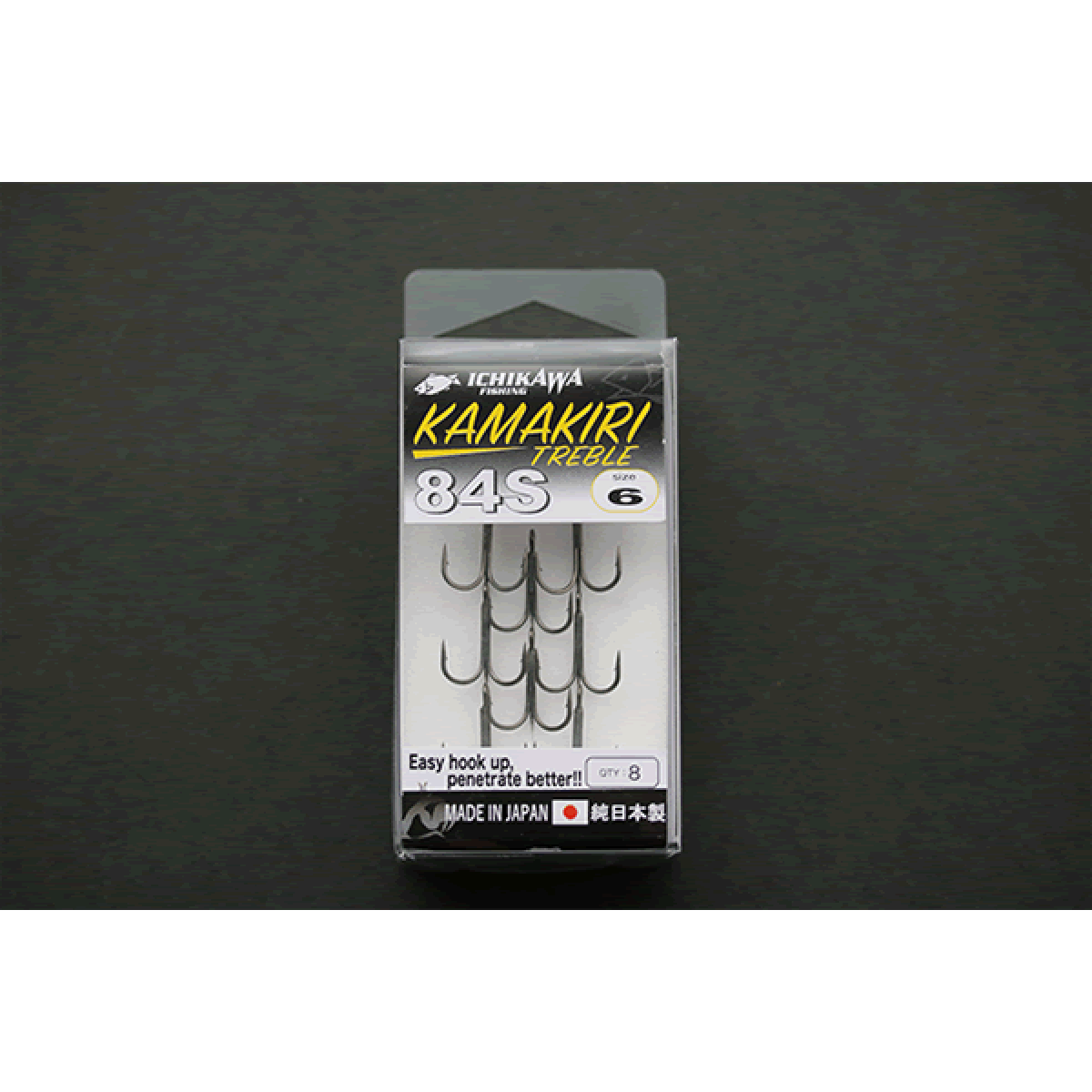 ICHIKAWA KAMAKIRI TREBLE 84S #12 : 0.13g (9 pcs/pack)