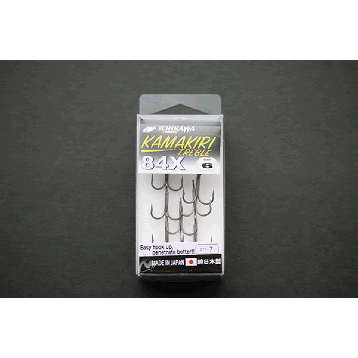 ICHIKAWA KAMAKIRI TREBLE 84X #8 : 0.31g (7 pcs/pack)