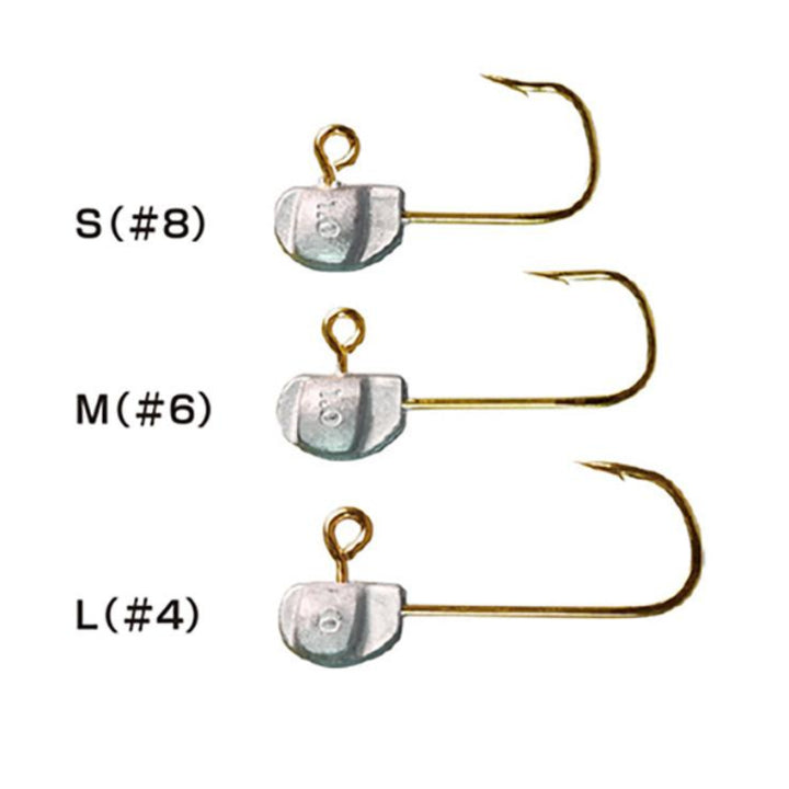 XESTA STAR HEAD DIVER DOWN EX (M) #6 - 1.2g (4 pcs/pack)