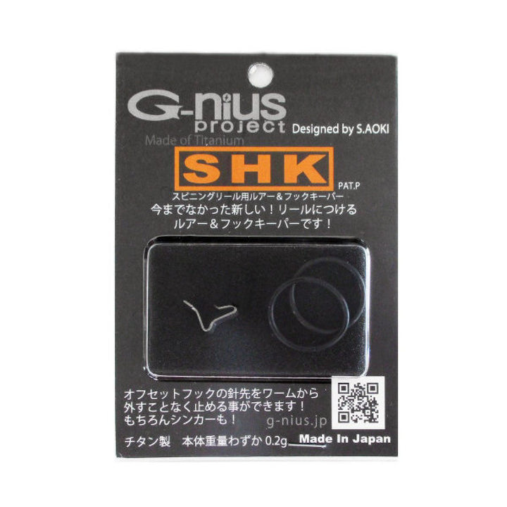G-nius project LURE & HOOK KEEPER for Spinning TITANIUM