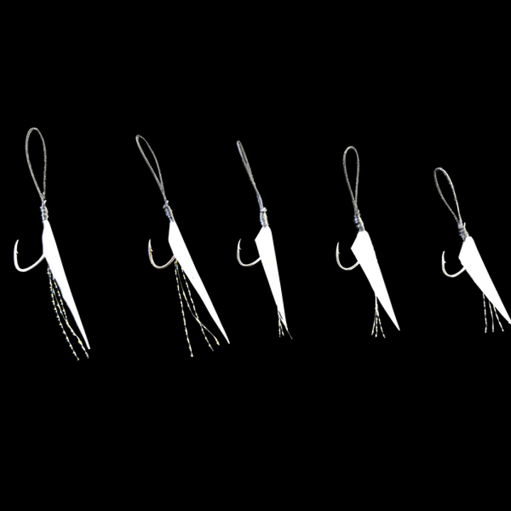 Zeake ZEAKE ASSIST FISH SKIN SLJ #13 : L (3 pcs/pack)