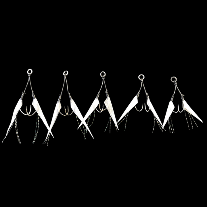 Zeake ZEAKE ASSIST DOUBLE FISH SKIN SLJ #9 : 3S (2 pcs/pack)