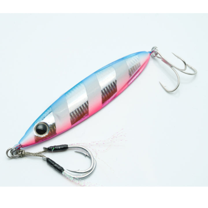 Zeake Z_BIT 20g 20g ZB012 BLUE PINK ZEBRA GLOW