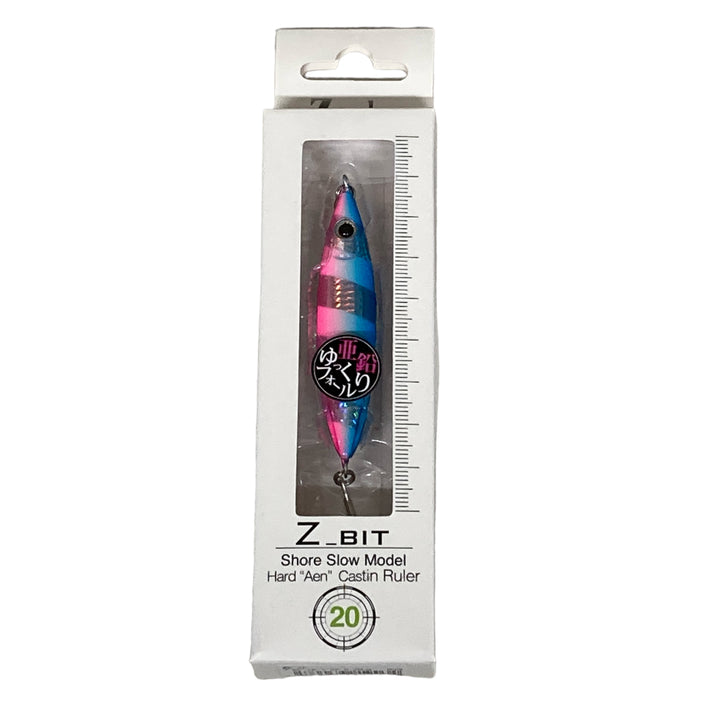 Zeake Z_BIT 20g 20g ZB012 BLUE PINK ZEBRA GLOW