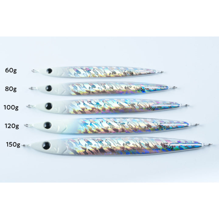 Zeake R_SARDINE LONG 80g 142mm : 80g RS LONG 80g RSL008 ZEBRA GLOW
