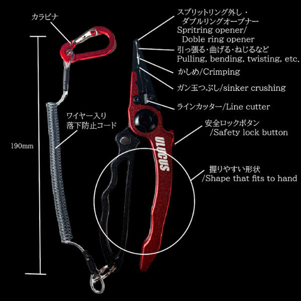 ULUCUS MULTI PLIERS RED