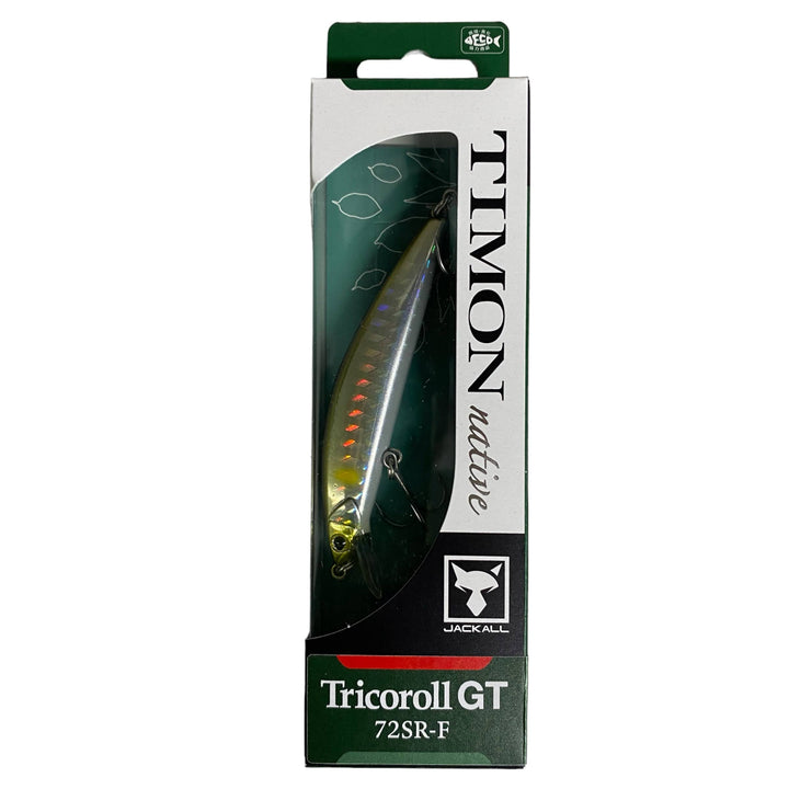 TIMON TRICOROLL GT 72SR-F 72mm : 5.7g Floating STRIPE AYU