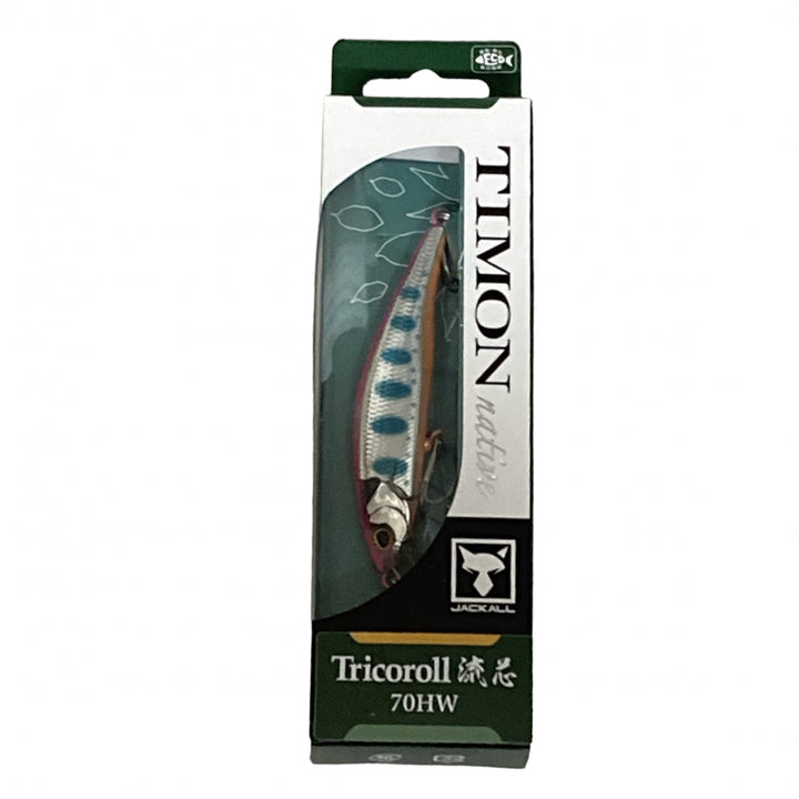 TIMON TRICOROLL RYUSHIN 70HW 70mm : 9.2g Sinking FLASH PINK BACK