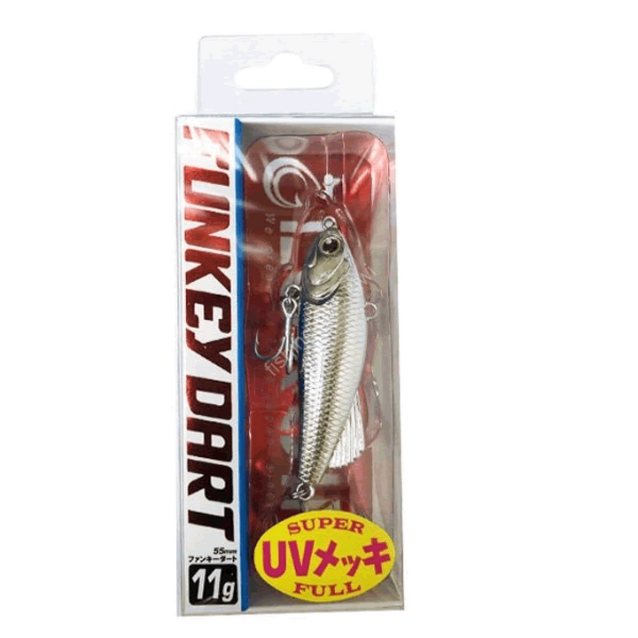 LONGIN FUNKEY DART 55 55mm : 11g SINKING S098MK SUPER UV FULL MEKKI
