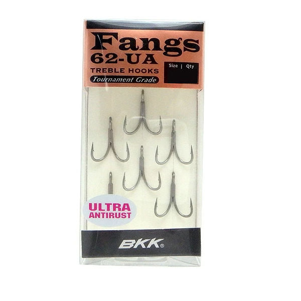 BKK Fangs-62 UA #3/0 (4pcs/pack) UA