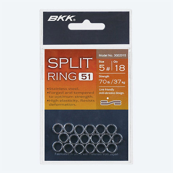 BKK SPLIT RING-51 #5 (18 pcs/pack)