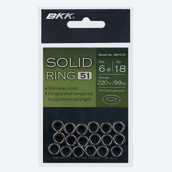 BKK SOLID RING-51 #5 (18 pcs/pack)