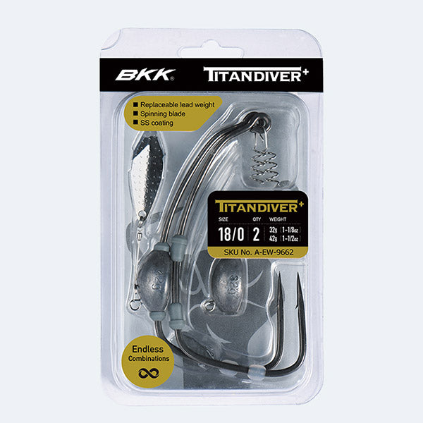 BKK TITAN DIVER+ #6/0 (2pcs/pack) F