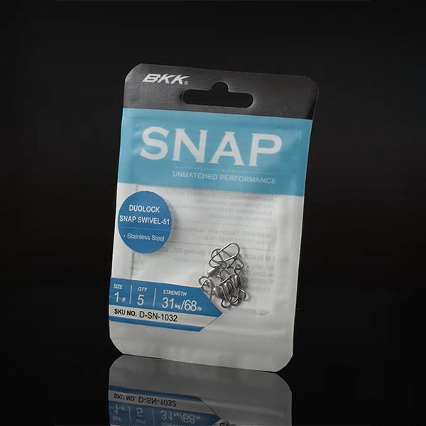 BKK DUO LOCK SNAP SWIVEL-51 #3 (5 pcs/pack)