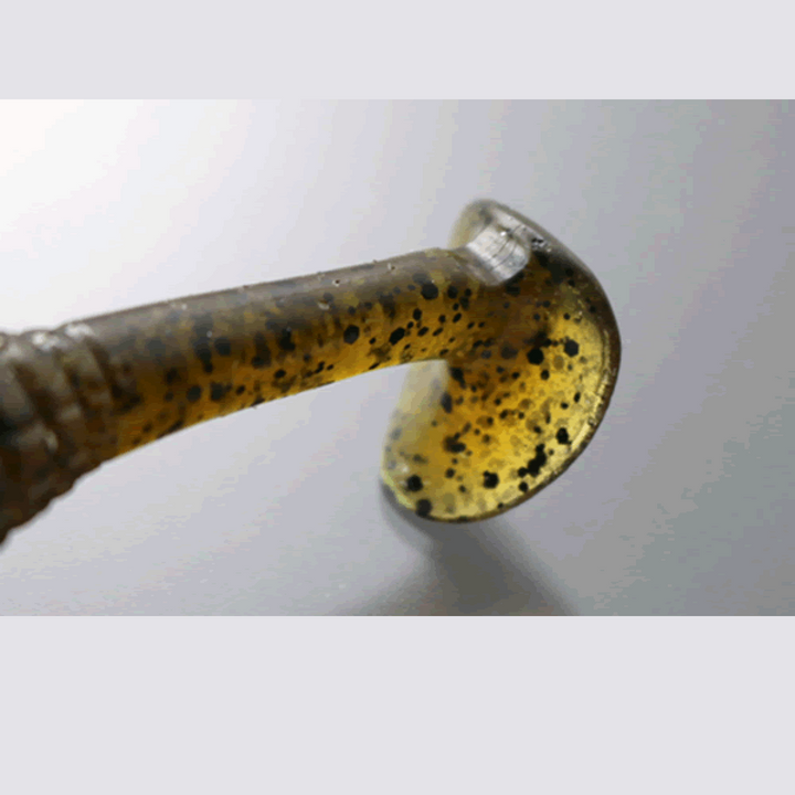 issei CARAMEL SHAD 3.5" (8 pcs/pack) #06 BABY SHINER(CHIGYO)