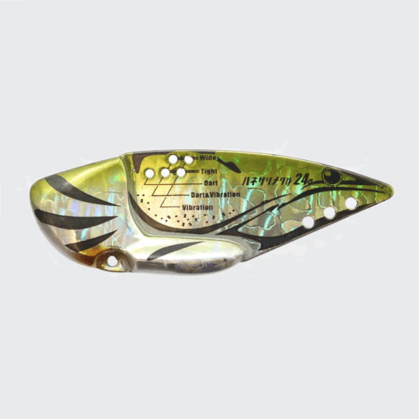 issei G.C. HANE-ZARIMETAL 63mm : 24g #01 MURAKAMI SHAD