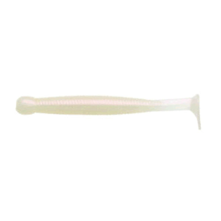 ECOGEAR GRASS MINNOW-S 1-3/4 42mm (12 pcs/pack) 010 PEARL GUROU(LUMINOUS)