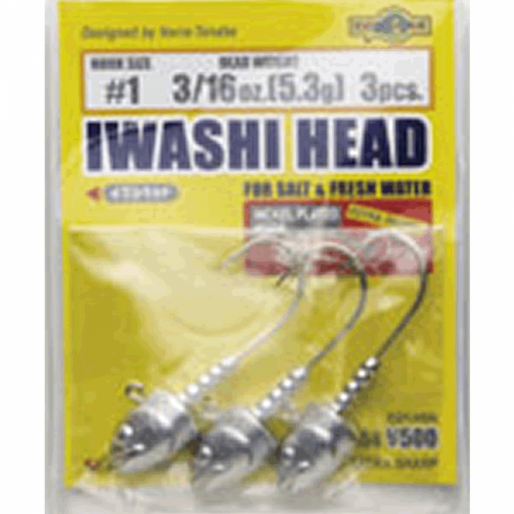ECOGEAR IWASHI HEAD #1- 7.0g (3 pcs/pack)
