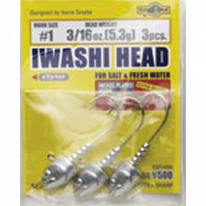 ECOGEAR IWASHI HEAD #1/0 - 7.0g (3 pcs/pack)
