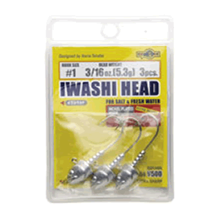 ECOGEAR IWASHI HEAD #1 - 11.0g (3 pcs/pack)
